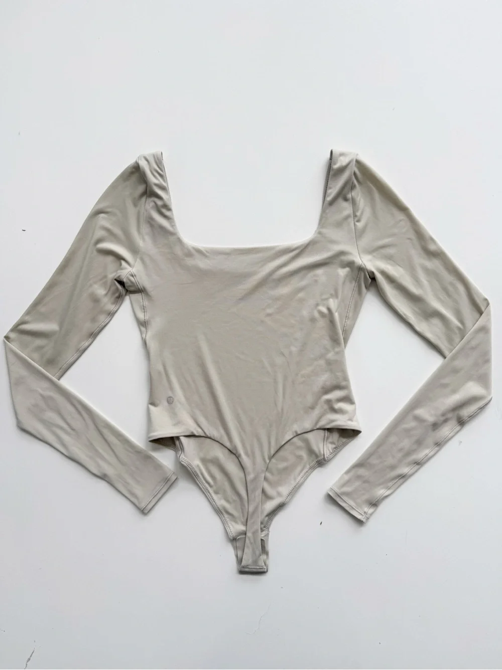 lululemon Wundermost Ultra-Soft Nulu Square-Neck Long-Sleeve Bodysuit XS